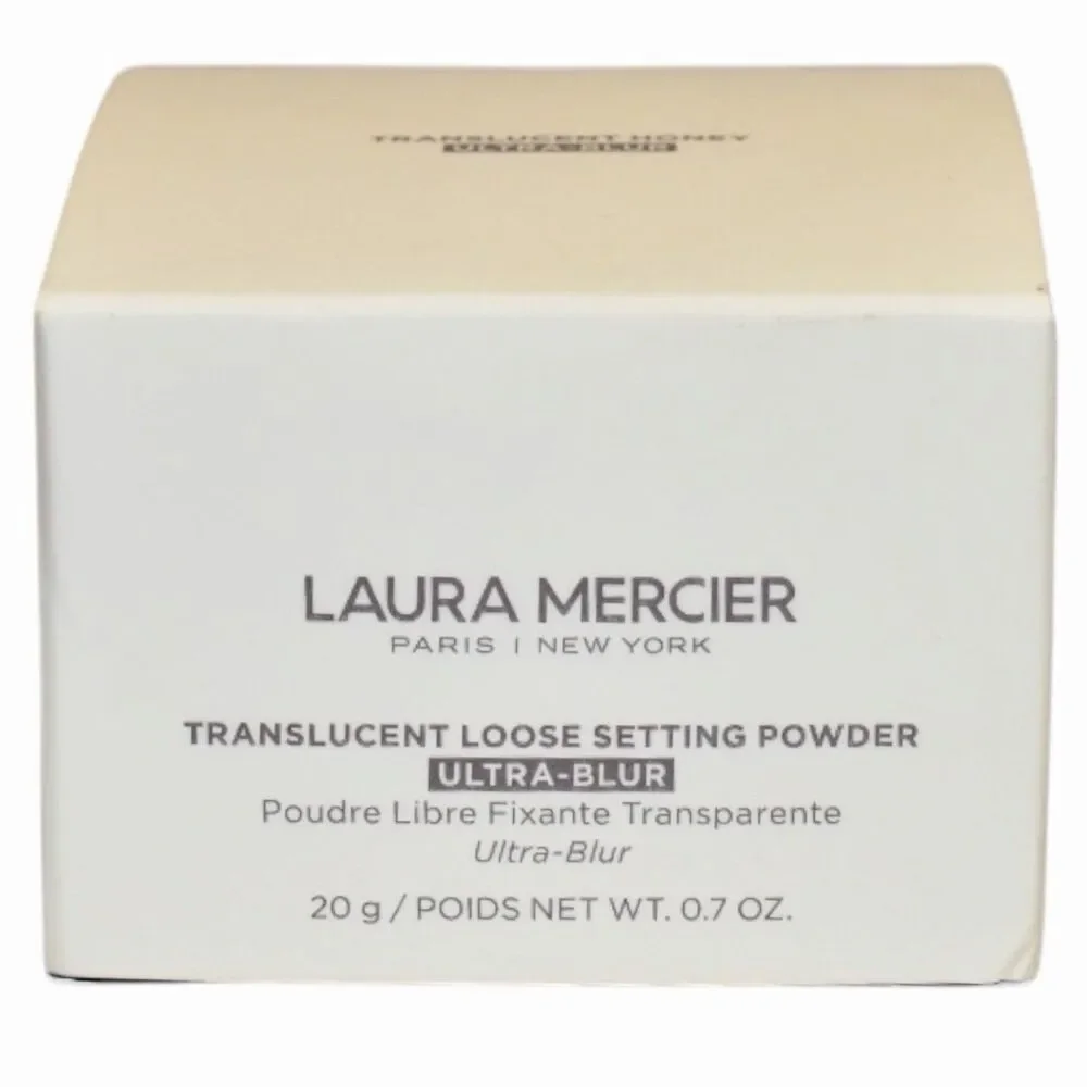 Laura Mercier Translucent Loose Setting Powder ULTRA BLUR HONEY Talc Free  .7 Oz